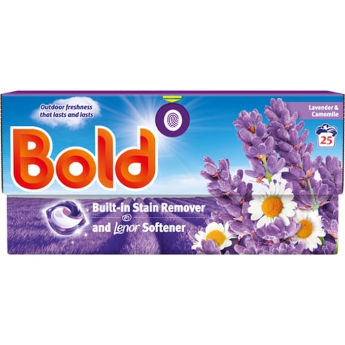 Bold Lavender & Camomile Laundry Pods - 25 stuks
