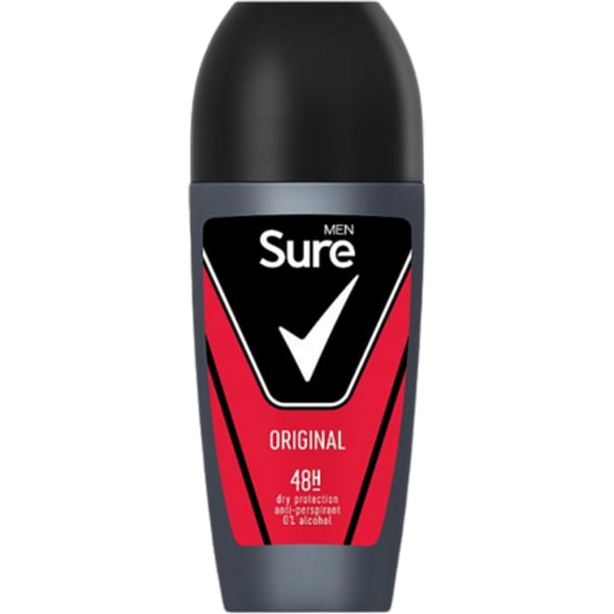 Sure Original Roll-On voor Mannen – 50 ml