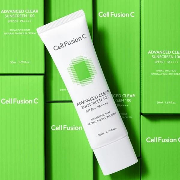 Cell Fusion C Advanced Clear Sunscreen 100 SPF50+/PA++++ 50ml Default Title