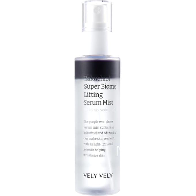 Vely Vely Bakuchiol Super Biome Sérum Brume Lifting 100ml VLBKMI white