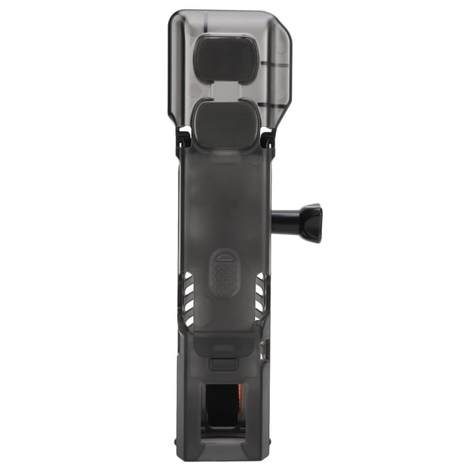 Beschermhoes Set voor Osmo Pocket 3 Impactbestendig Transparante Beschermhoes met Veiligheidskoord gray