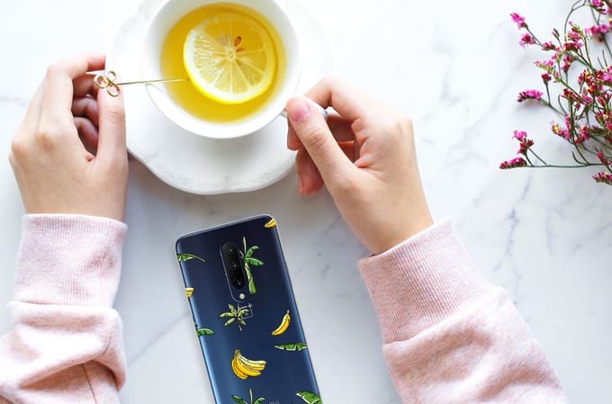 OnePlus 7 Pro TPU Case Banana Tree