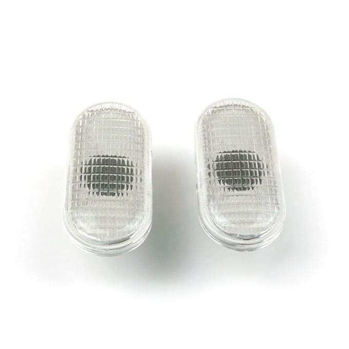 Bross Auto Parts BSP748 2 Stuks Zijrichtingaanwijzer Links en Rechts 8200257884, 8200257884C2RC voor Renault Clio MK2 2001-2006