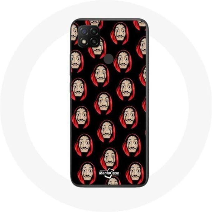 Coque - Xiaomi - Redmi 9C - La Casa De Papel - Souple - Noir - Mixte