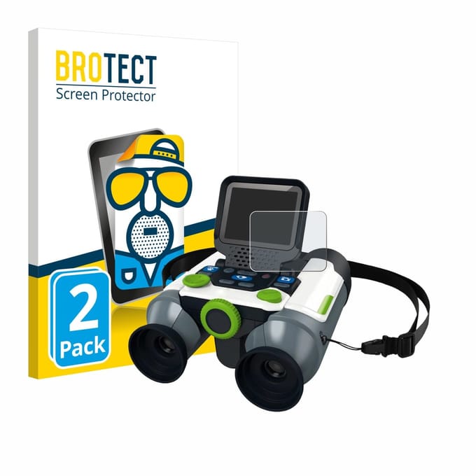 BROTECT - Screenprotector voor Vtech Interactieve verrekijker - Folie Beschermfolie matte 2 Stuks