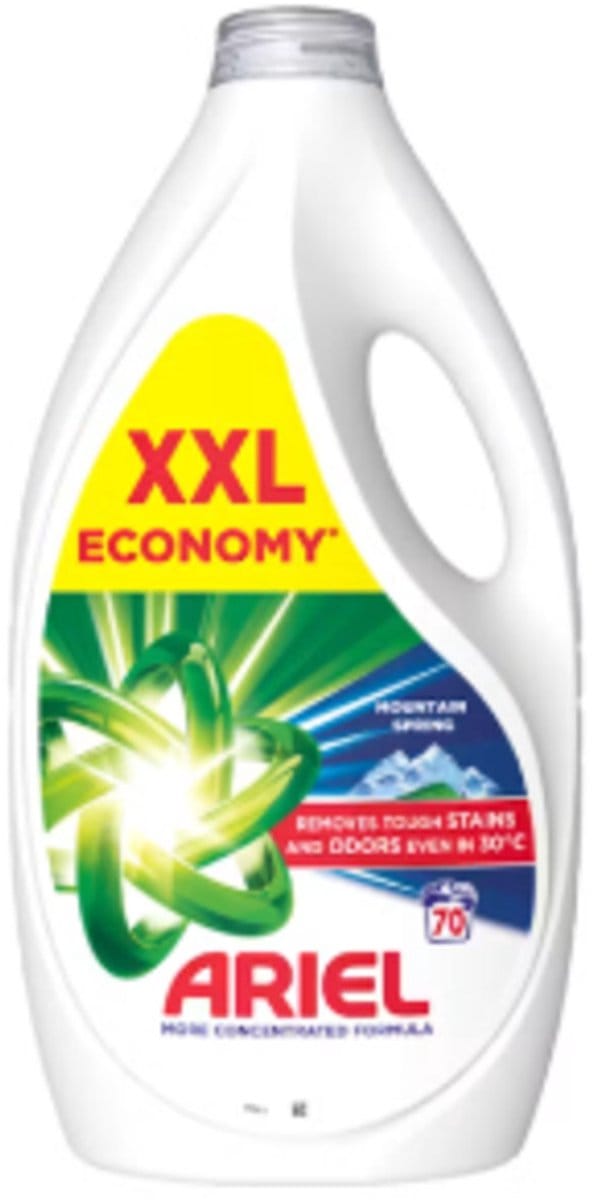 Ariel Wasmiddel Mountain Spring 70 Wasbeurten - 3150 ml
