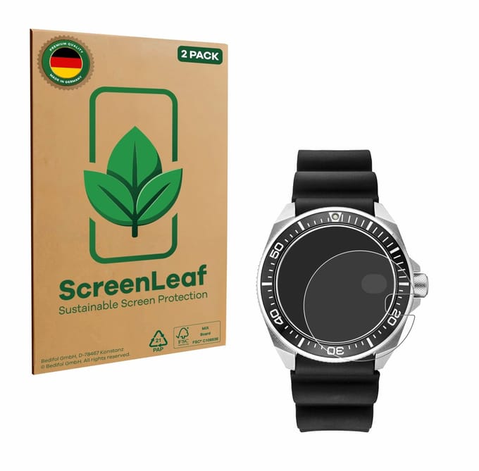 2 Stuks Screenprotector voor Seiko Prospex SRPE37 - Hoogwaardige Beschermfolie transparant