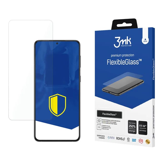 3mk - Samsung Galaxy S22+ 5G - Screenprotector - 250% Bescherming - FlexibleGlass™