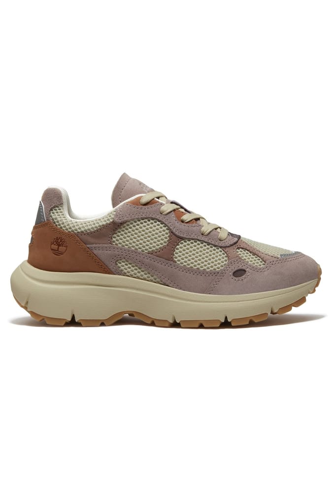 Timberland Low Lace Up Sneaker Light Beige Größe: 37.5 | Trainers Outlet | Damen | Braun