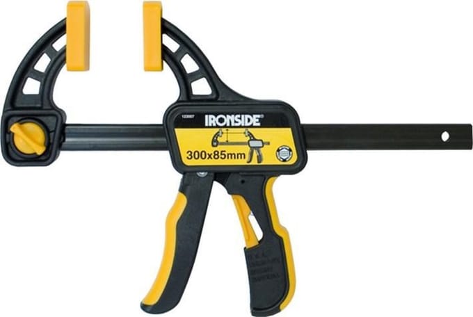 Ironside Snelspanlijmklem 1-hand 300 x 85mm