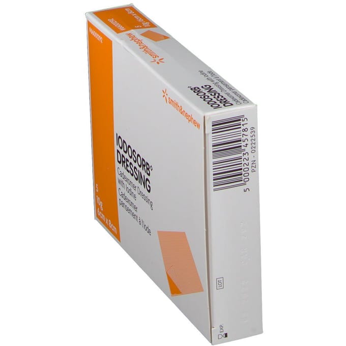 Iodosorb Dressing 10g 6x 8cm 5 66001292
