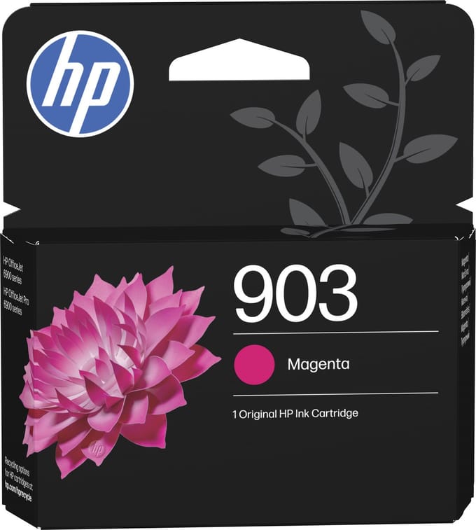 HP 903 - Inktcartridge - Origineel - Standaard capaciteit - Magenta
