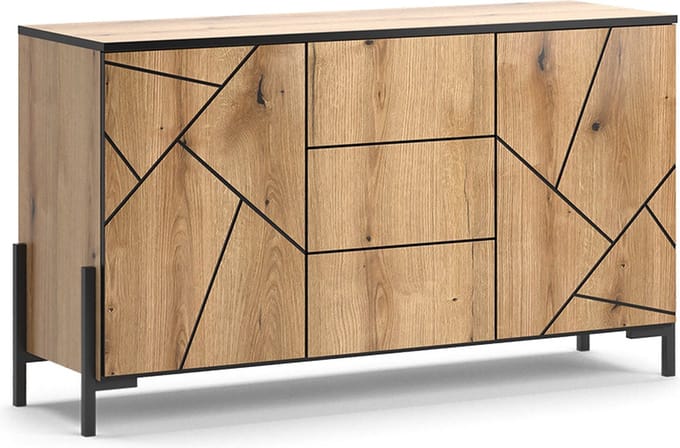 Vicco Hatto Dressoir – 124 x 69.6 cm Eiken
