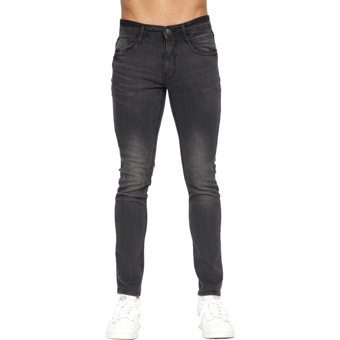 Duck and Cover Heren Maylead Slim Jeans (Zwart)