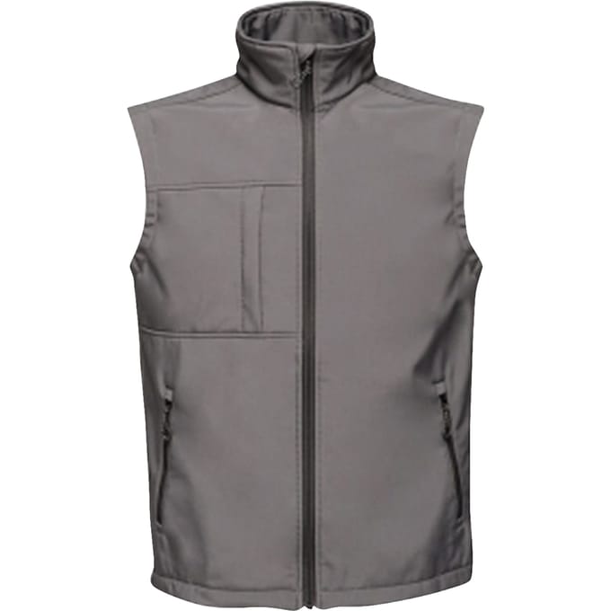 Regatta - Heren Octagon 3-laags Printable Softshell Bodywarmer (Grijs)