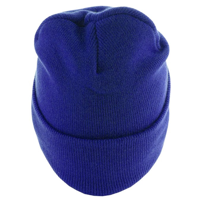 Urban Classics - Basic Flap Long Version Beanie Muts - Blauw