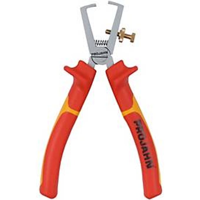 Projahn draadstripper, 160 mm, VDE, gereedschapsstaal, ergonomische meercomponentenhandgreep