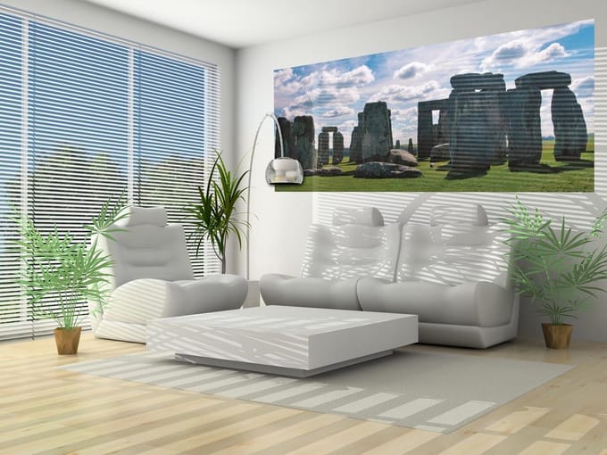 Stonehenge Natur Photo Wallcovering