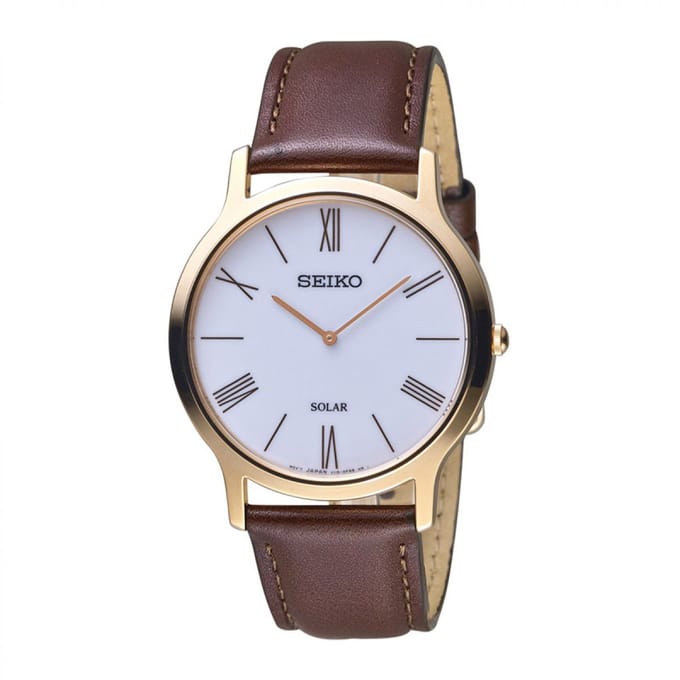 Seiko Solar SUP854P1 Horloge Unisex 38mm