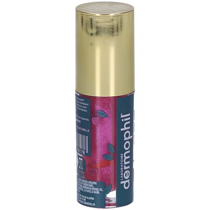 Dermophil Indien Huile Lèvres Shiny 5 ml (Tint : Framboos)