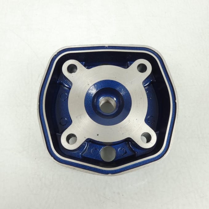 Cilinderkop Generiek voor scooter Gilera 50 GP 2002 tot 2005 Euro 2 C4 blauw Nieuw