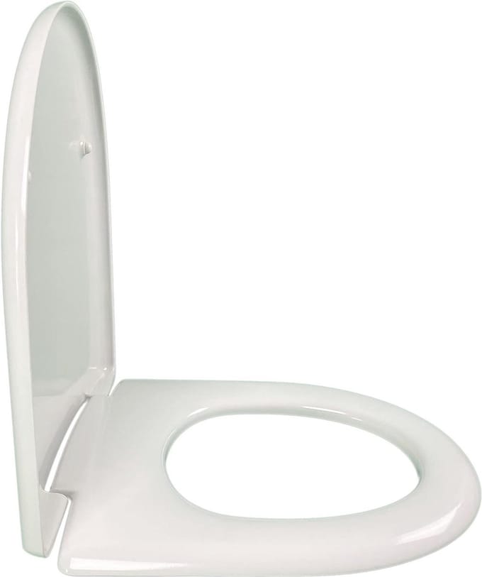 Toiletstoelhoes - Odéon E4750-00 White - Afneembaar met Rits
