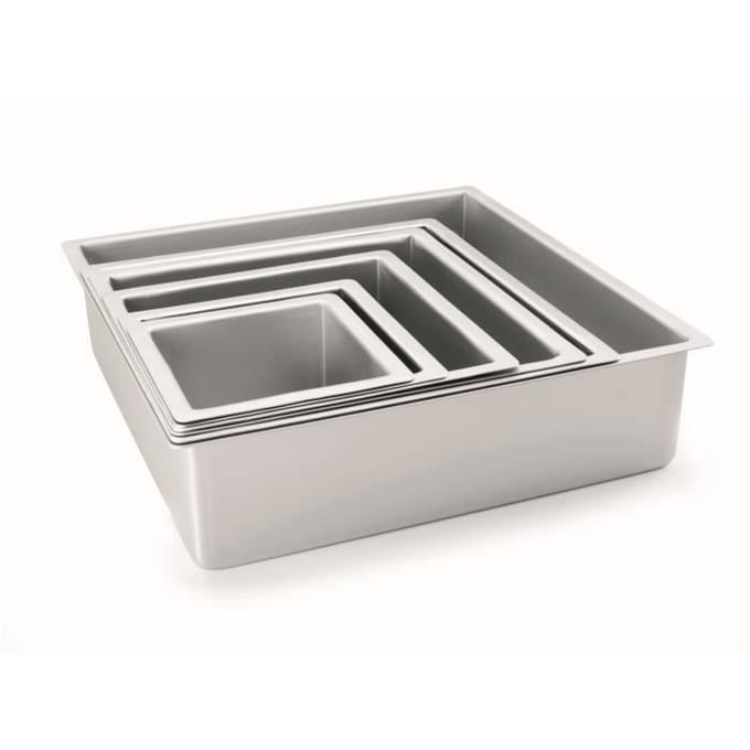 Vorm - Ibili - 815212 - Geanodiseerd Aluminium - 12,5 x 12,5 x 10 cm - Extra Diep