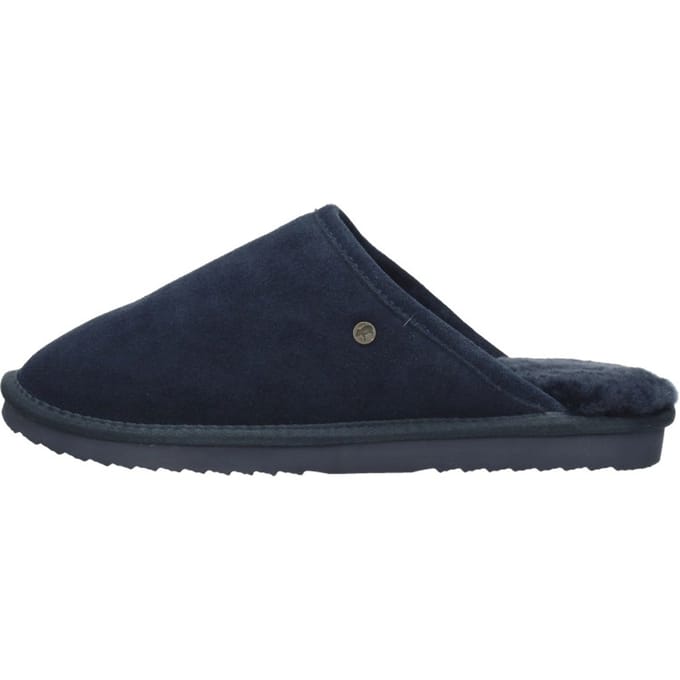 Warmbat Classic Mannen Sloffen - Donkerblauw - Maat 47