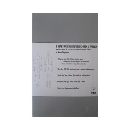 9 Heads Fashion Notebook - Nancy Riegelman