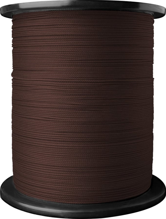 Ariadna Hektor 0,8 mm gewaxt polyestergaren 1000 m bruin
