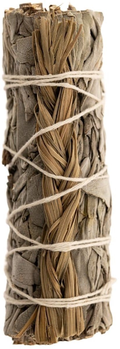 Witte salie Sweetgrass Smudge mini