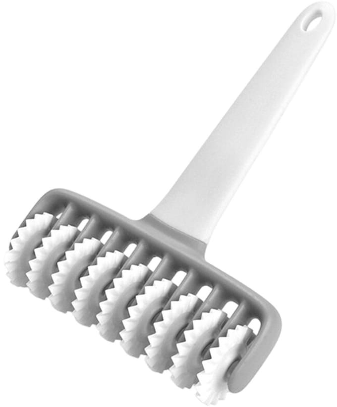 Pizzasnijwiel met ergonomische handgreep, 7,6 cm deegroller