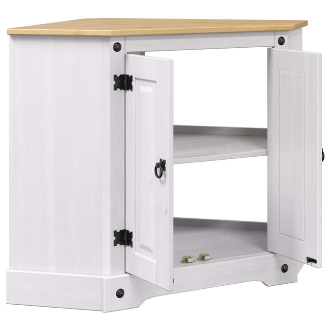 vidaXL - Aquarium - Stand - CORONA - Wit - 70 - x - 70 - x - 73 - cm - 300 - kg