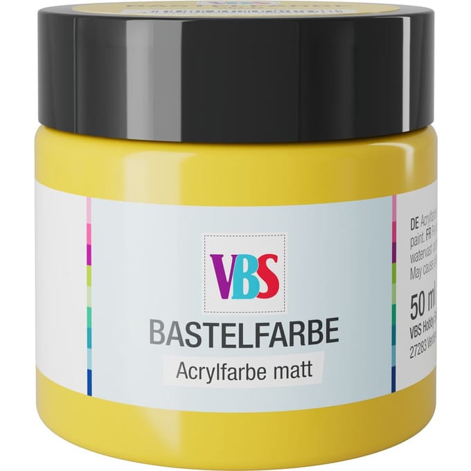 VBS Knutselverf, 50 ml - Geel