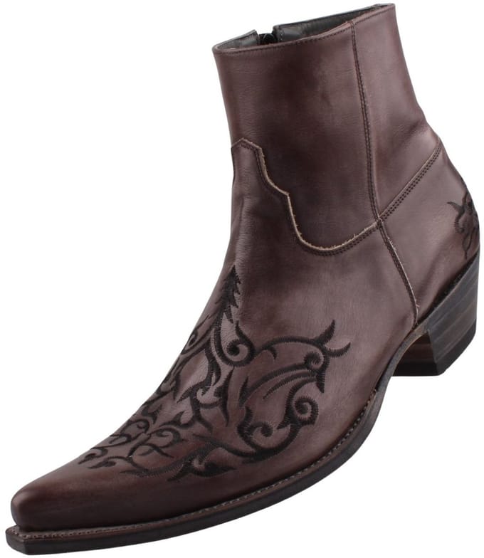 Sendra heren enkellaars 7216 grijs