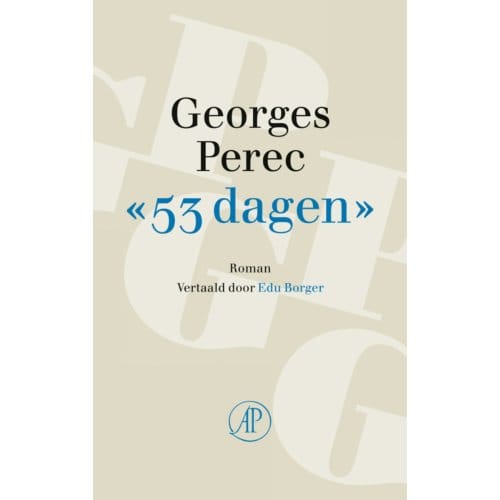 '53 Dagen' - Georges Perec