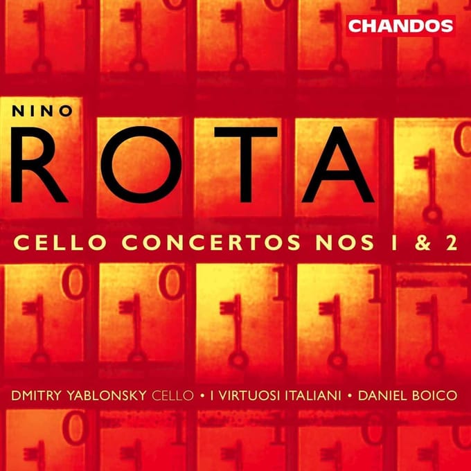 Dmitry Yablonsky - Rota: Cello Concertos Nos 1 & 2 (CD)