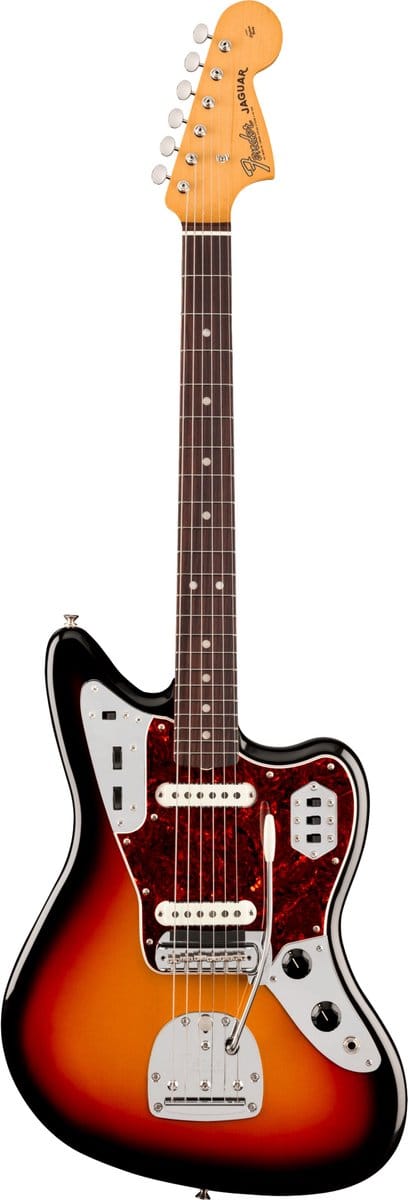 Fender Vintera III Mid '60s Jaguar 3-Color Sunburst - Elektrische gitaar