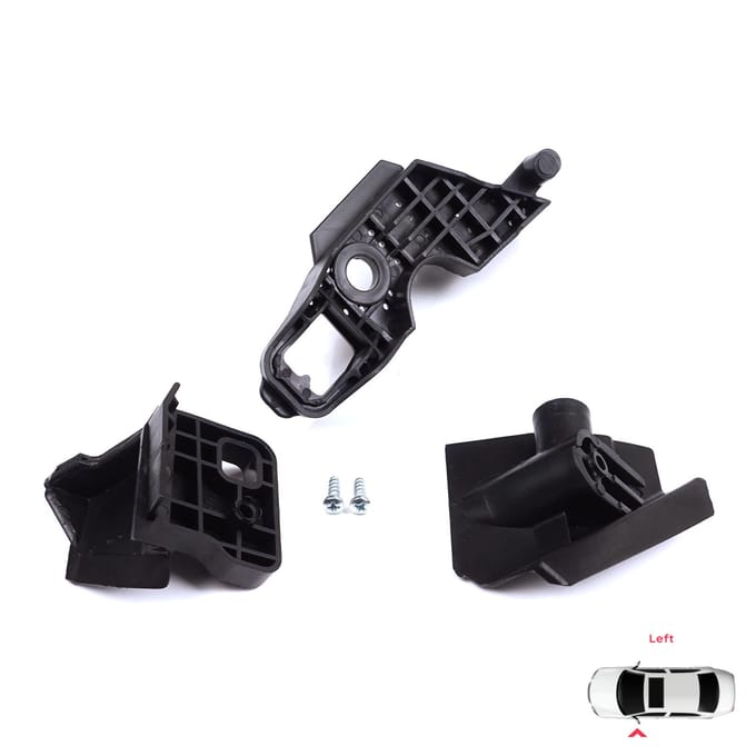 BHL577-1 Koplamp Houder Montage Reparatie Beugel Lip Set Linkerkant voor Peugeot 301 2017-2024 Facelift 9817298380