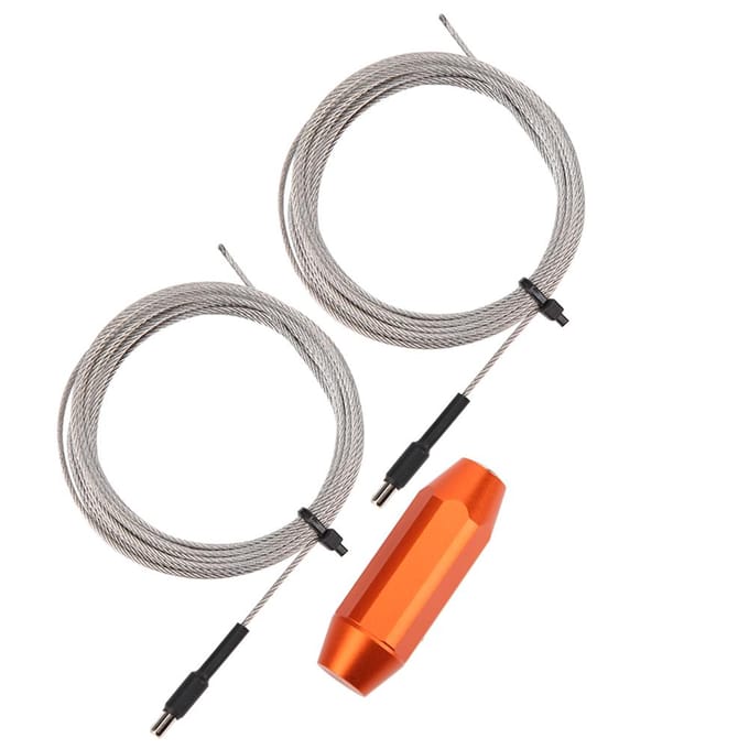 Fietsframe Interne Kabelgereedschap Oliebuis Magneet Leidraad voor Mountain- en Racefiets gray