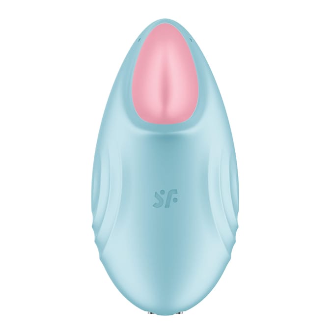 Satisfyer, vibrator, oplegvibrator, 'Tropical Tip Connect App', Bluetooth, met app, speels design