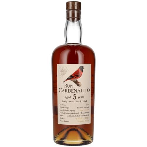 Rum Cardenaltio Rum Cardenalito 5 Years Old Handcrafted Rum 40,3% Vol. 0,7l
