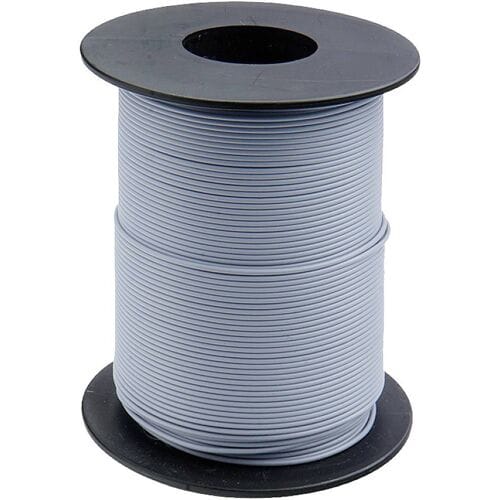 Donau Elektronik 125-S25-9 Draad 1 x 0.25 mm² Grijs 25 m