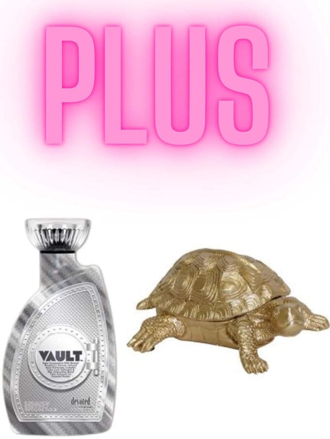 Devoted Creations Vault 400 ml PLUS Gouden Schildpad Box 15,5 cm !