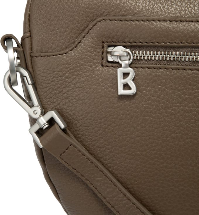 Bogner Leren Schoudertas Andermatt Sina Shoulderbag Morel Donkerbruin