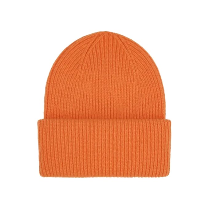 Wollen muts Colorful Standard Merino burned orange
