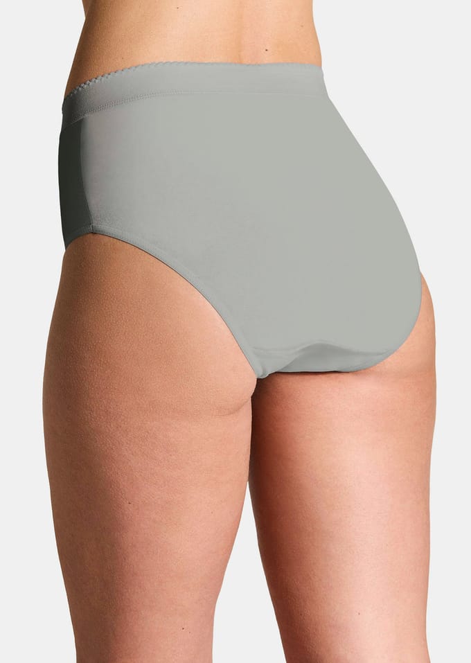 Zeven corrigerende slips - grijs - Gr. 38 van Goldner Fashion