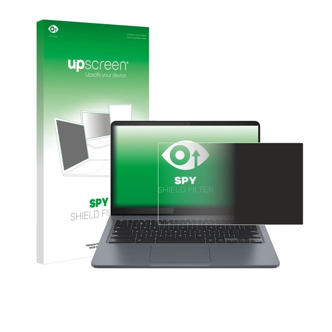 upscreen - privacyscherm voor Lenovo IdeaPad Slim 3 Chromebook Gen 8 14" - privacy filter screenfilter Blauwlichtfilter
