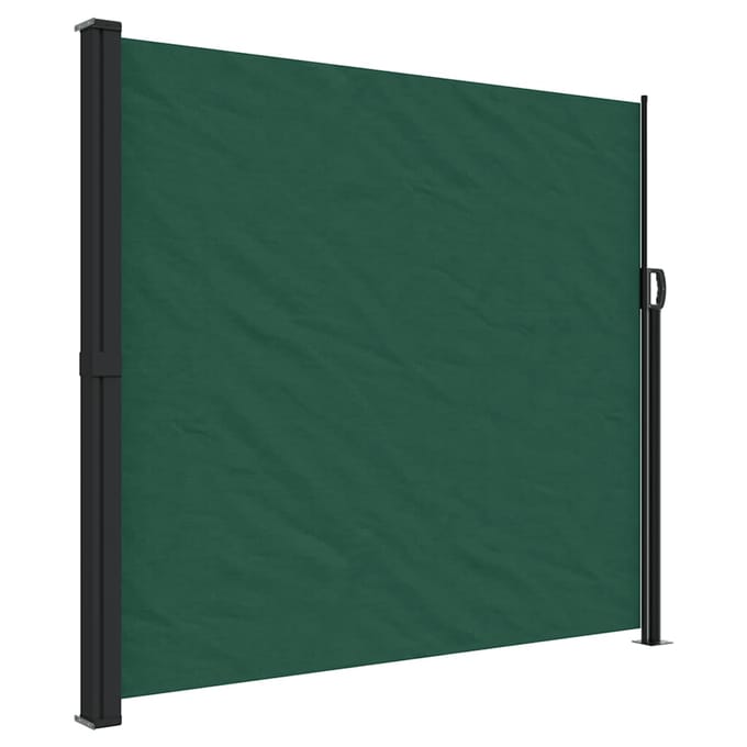 vidaXL - Tuinscherm - uittrekbaar - 180x600 - cm - donkergroen