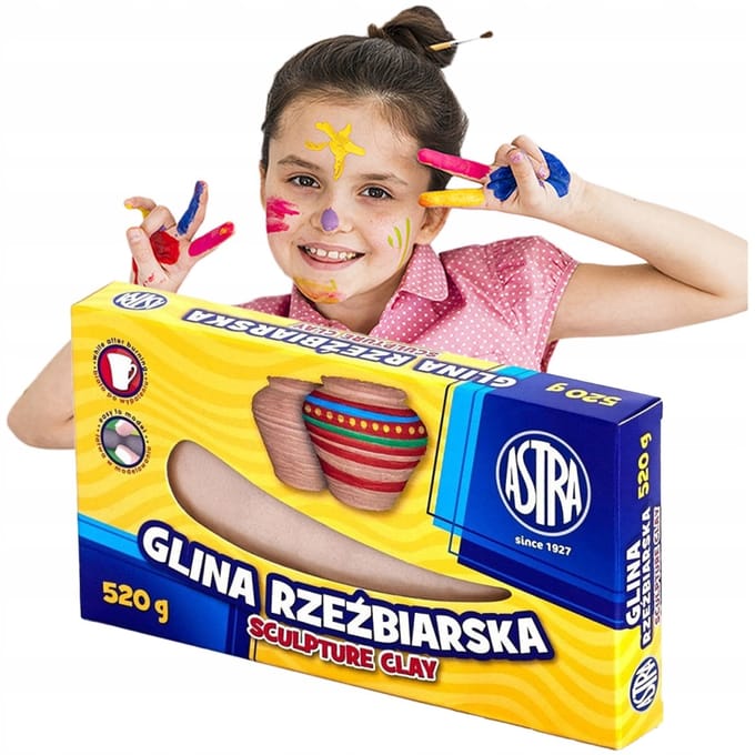 Astra Zelfhardende Klei 520g - Hoge Kwaliteit, Makkelijk Vormbaar